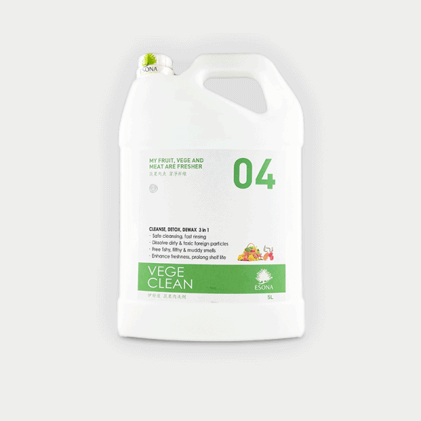 Vege Clean 5L | Esona Cleaning Products and Sanitizing Services Malaysia